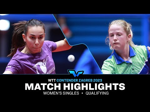 Valentina Roncallo vs Tjasa Novak | WS Qual | WTT Contender Zagreb 2023