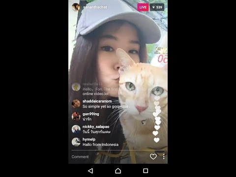 170127 ฝน (Fon) IG Live