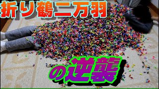 【2万羽】大量の折り鶴に囲まれたい
