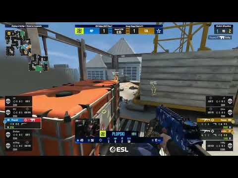 Plopski shows that mp9 better than ak-47 😶 | 1v3 clutch