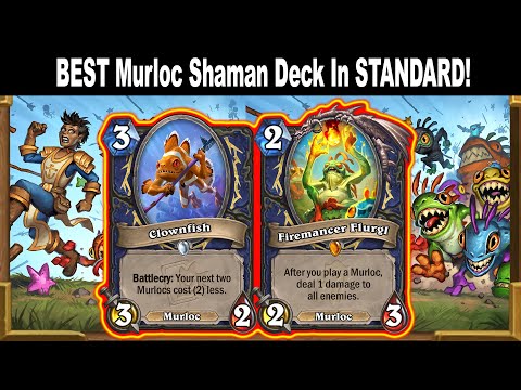 86% Winrate Easy Legend Climbing! Shaman Deck After NERFS Throne of the Tides Mini-Set | Hearthstone