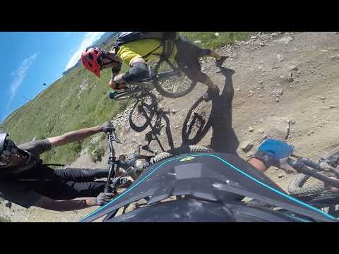 Biken am Jakobshorn || komplette Abfahrt