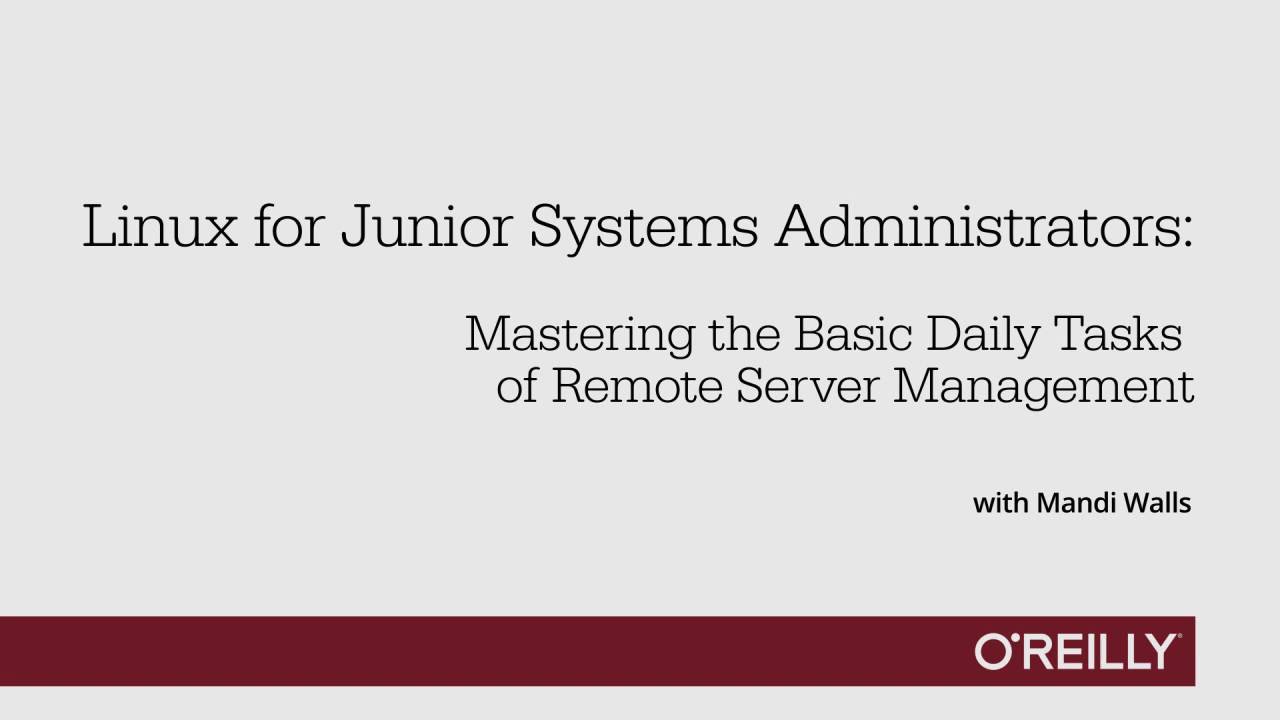 Linux for a Junior Systems Administrator | File Permission