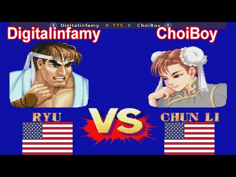 Street Fighter II': Hyper Fighting - Digitalinfamy vs ChoiBoy FT5