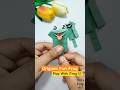DIY Origami Fun Frog Game Making For Kids ArasEasyArt Diy Youtubeshorts Activity Cute Frog
