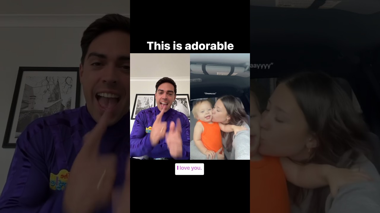 This is so cute! Thank you for sharing @AddieMcCracken  💜 #thewiggles #shorts #fyp #family