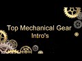 3D Mechanical Gear Intro Pack For YouTube Channel 5 Minute Edits Mechanical Gears Intro