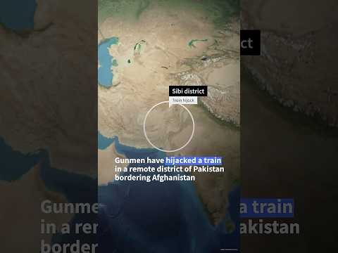 Video Thumbnail: Pakistan security forces free 190 hostages in train siege | AFP #shorts