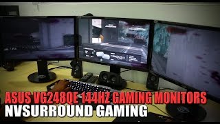 ASUS VG248QE 144hz 1ms GSync capable Monitor Review