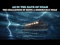 AS IN THE DAYS OF NOAH THE CHALLENGES OF BEING A MODERN DAY NOAH