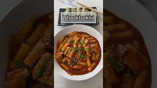 How to Make TTEOKBOKKI- Korean Spicy Rice Cakes #shorts