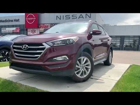 2017 Hyundai Tucson AWD 4dr 2.0L Premium in Red for sale at Medicine Hat Nissan in Medicine Hat, AB