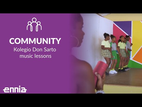 Kolegio Don Sarto music lessons contribute to the educational development of the kids in Soto.