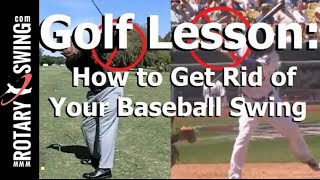 Fix Your Baseball Swing and Flying Elbow in Golf