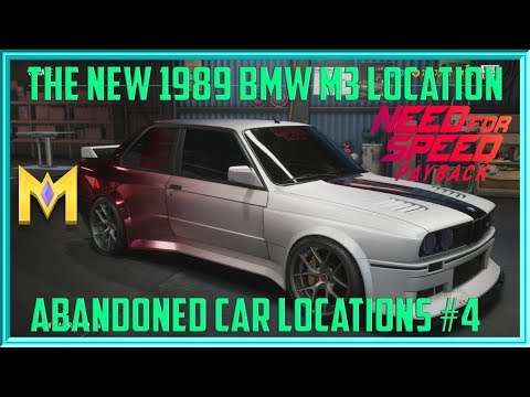 Need For Speed Payback Abandoned Cars Locations - NEW "BMW M3 Abandoned Car Location"