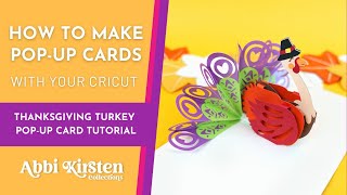 DIY Turkey Pop-Up Thanksgiving Card Craft With Template