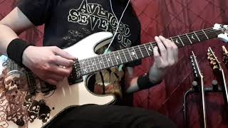 Trivium - Wake (The End is Nigh). Guitar Cover (With Both Solo&#39;s) HD
