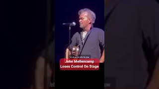 John Mellencamp Walks Off Stage Throwing A Fit