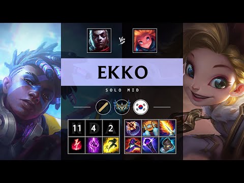 Ekko Mid vs Zoe: Rampage - KR Challenger Patch 14.16