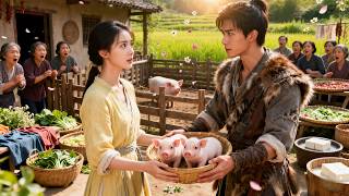 Download lagu 【IndoSub】Pria paling ganteng di desa kasih tiga ekor anak babi ke gadis, mau nikahi dia.#minidrama mp3