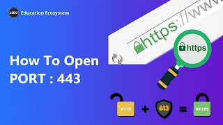 How To Open PORT : 443 | #programming