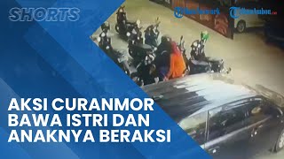 Viral Video Pelaku Pencurian Motor Ajak Anak & Istri saat Lancarkan Aksinya di Ruko Metro Broadway