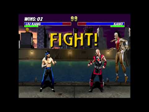 Ultimate Mortal Kombat 3 Plus Beta 2 - Blue Liu Kang - Ultimate Difficult - No Continues.