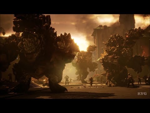 Gears 5 - Swarmak - Boss Fight | Gameplay (PC HD) [1080p60FPS]