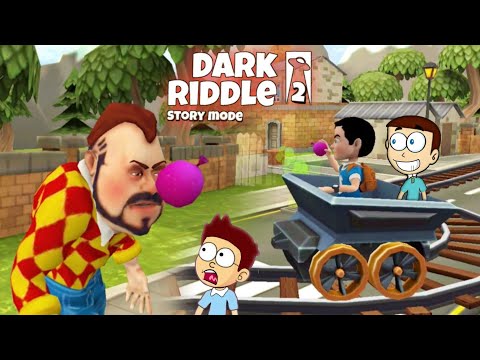 Dark Riddle 2 Story Mode - Level 1,2,3 | Shiva and Kanzo Gameplay