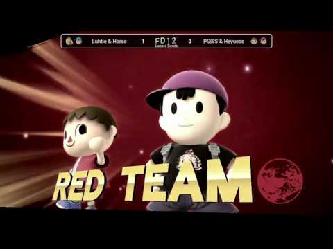 FD12 Doubles Losers Semis - Luhtie & Horse (Blue) vs PG|SS & Heysuess (Red)