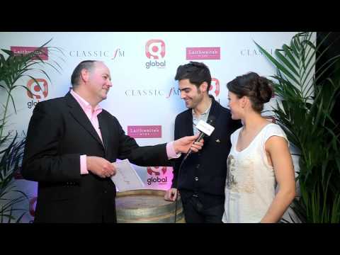 Miloš Karadaglić and Ksenija Sidorova at Classic FM Live