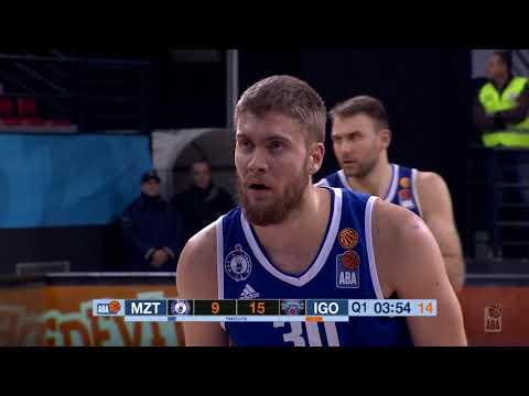 ABA Liga 2017/18, Round 15 match: MZT Skopje Aerodrom - Igokea (5.1.2018)