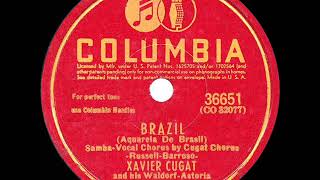 1943 HITS ARCHIVE: Brazil - Xavier Cugat