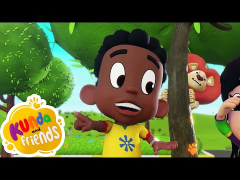 Going On A Leo Hunt | Nursery Rhymes for Kids | Kids Cartoons | Songs For Kids | Kunda & Friends