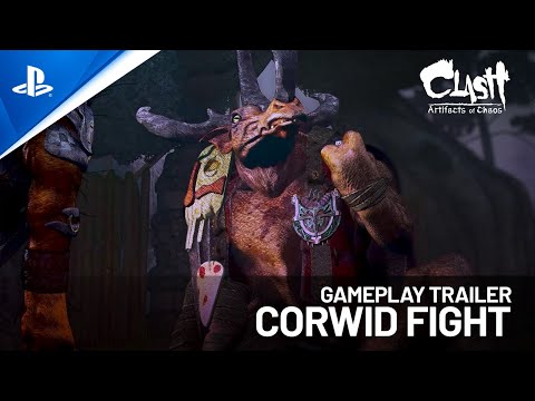 Clash: Artifacts of Chaos - Corwid Fight Gameplay Trailer thumbnail