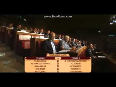 UEFA: FK Sarajevo - Borussia Monchengladbach