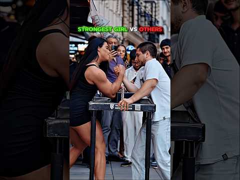 Strongest Girl in the World meet Akimbo69 #armwrestling
