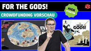 For the Gods! von Mighty Boards • Paid Crowdfunding Preview auf deutsch