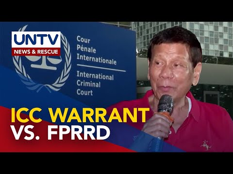 DOJ ‘no info’ on alleged ICC arrest warrant vs. former Pres. Rodrigo Duterte