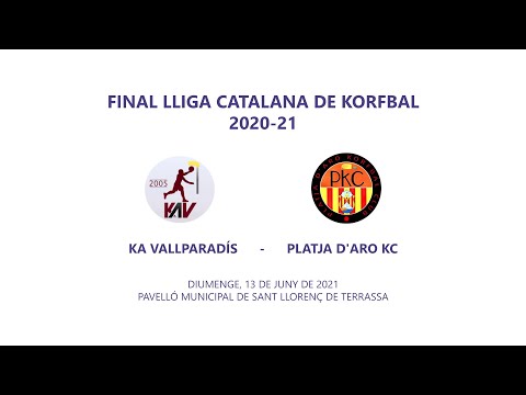 Final Lliga Catalana 2020-21 de Korfbal: KA Vallparadís - Platja d'Aro KC