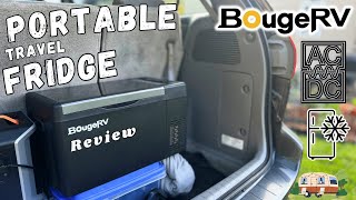 BougeRV 23 Quart 12 Volt Travel Refrigerator "Testing/Review"