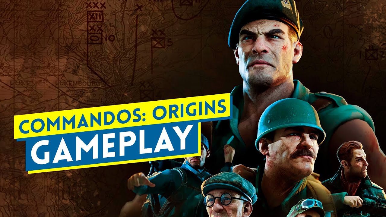 Commandos Origins: Gameplay 4K 60 FPS de su demo (sin comentarios)