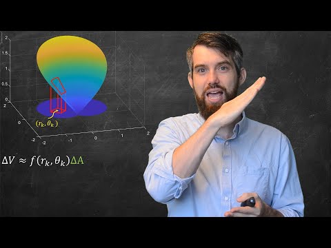 Double Integration in Polar Coordinates | Example & Derivation