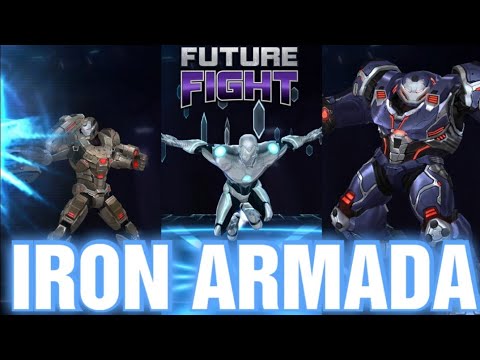 Iron man team vs Knull and Mephisto stage 9 Marvel future fight