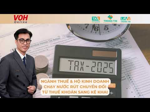 Thuế hộ kinh doanh từ 2026