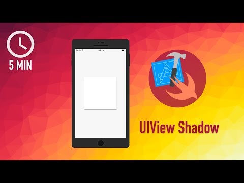 Xcode iOS Programming with Swift Tutorial - Adding Shadows to Views