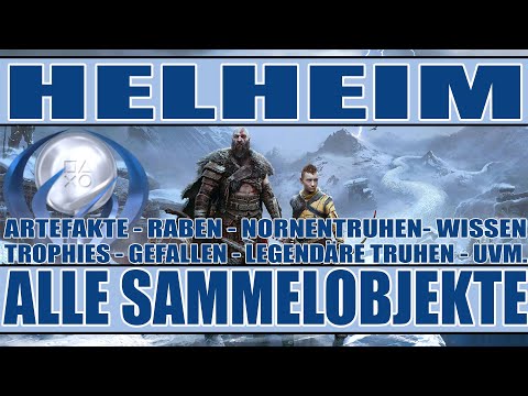 God of War Ragnarök - 100% Guide Helheim - Alle Sammelobjekte