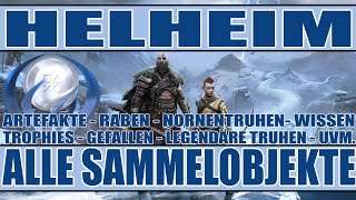 God of War Ragnarök - 100% Guide Helheim - Alle Sammelobjekte