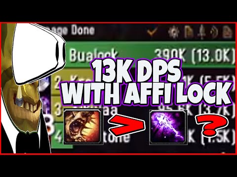 13K DPS AS AFFLICTION WARLOCK IN 3v3 ARENA IS TRIPPLE UA BETTER THAN DEATHBOLT? 9.1.5 SHADOWLANDS