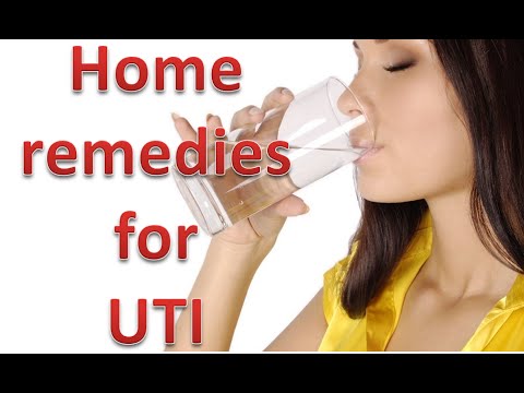 Home remedies for urinary tract infection or UTI (urine infection)